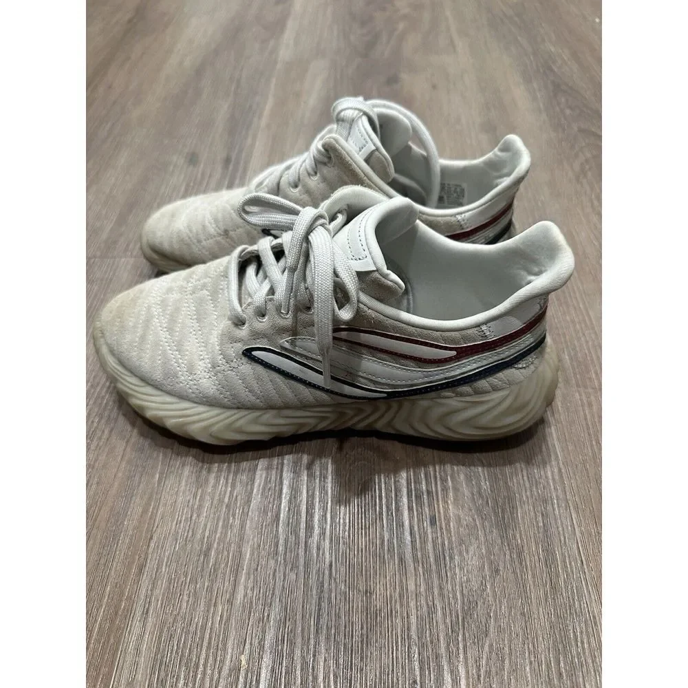 Size 8.5 Adidas Sobakov White‎ Collegiate Navy